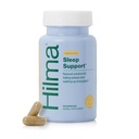 Hilma slaaphulp samengesteld met Magnesium & L-Theanine, natuurlijke slaapmiddelen voor volwassenen om u te helpen vallen slapen en blijven slapen Melatonine-vrije, niet-droge volgende dag Formule, 50 Vegan Capsules