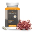 Mountain Peak Nutritionals Osteo Supplement - Organ & Strong Bone Support, bevordert botgezondheid - met vitamine D3, K2, Calcium en Magnesium - Bone Building & versterking (120 Vegetarische Capsules)