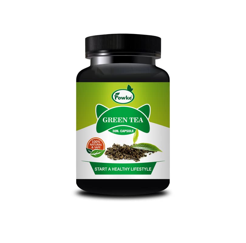 SABATES Green Tea Capsule | Burns Fat Easily & Antioxidant | Weight Loss Capsule (No Side/Effect)