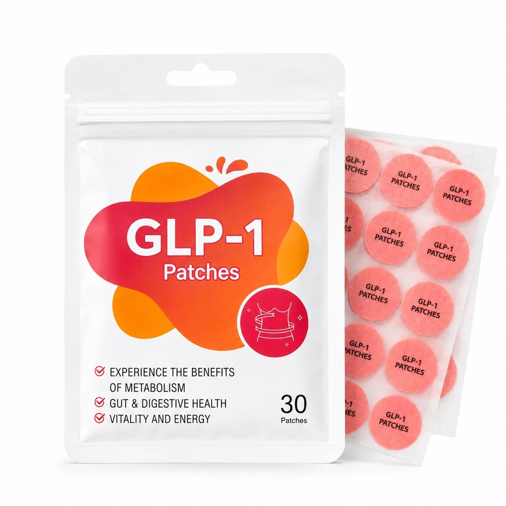 Wellness Patches for Daily Metabolism Support, Appetite Management & Energy Support, Transdermal Wellness Patches, Easy-to-Apply Daily Use (30 Patches)
