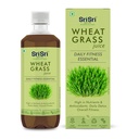 Sri Sri Tattva Wheat Grass Juice - 1L | Rich in Vitamins Minerals & Antioxidants | Wheatgrass Leaf Extract | Daily Wellness Drink | (Pack of 1)