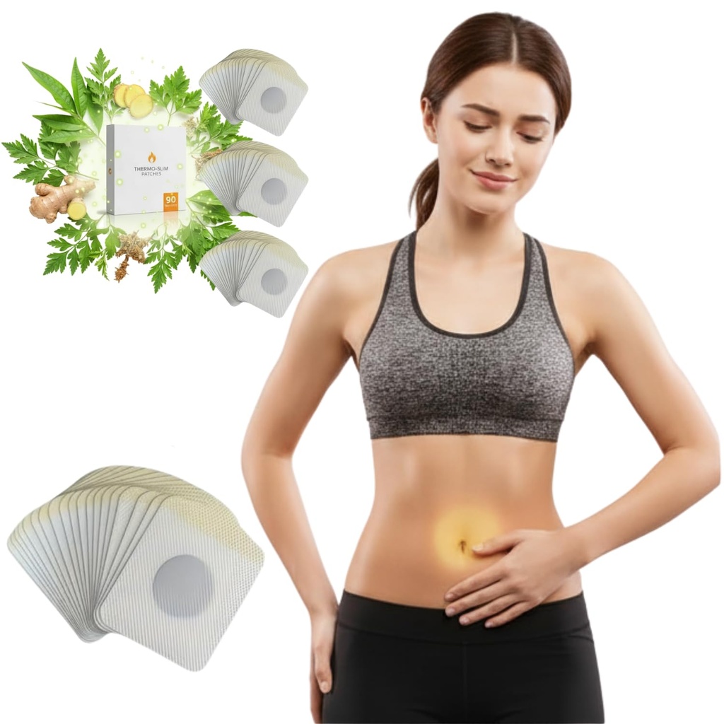 Slimming Navel Sticker for Weight Loss, Herbal Belly Fat Burner Patches for Waist & Abdomen, Natural Body Shaping Cold Compress Patch, Stress Relief Sleep Support Slim Patch
