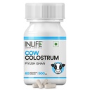 INLIFE Cow Colostrum Capsules 500mg, Supplement, 60 Count