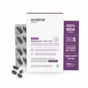 Origins Nutra 5-in-1 Magnesium + D3 + K2-7 for Men | 440 mg Magnesium