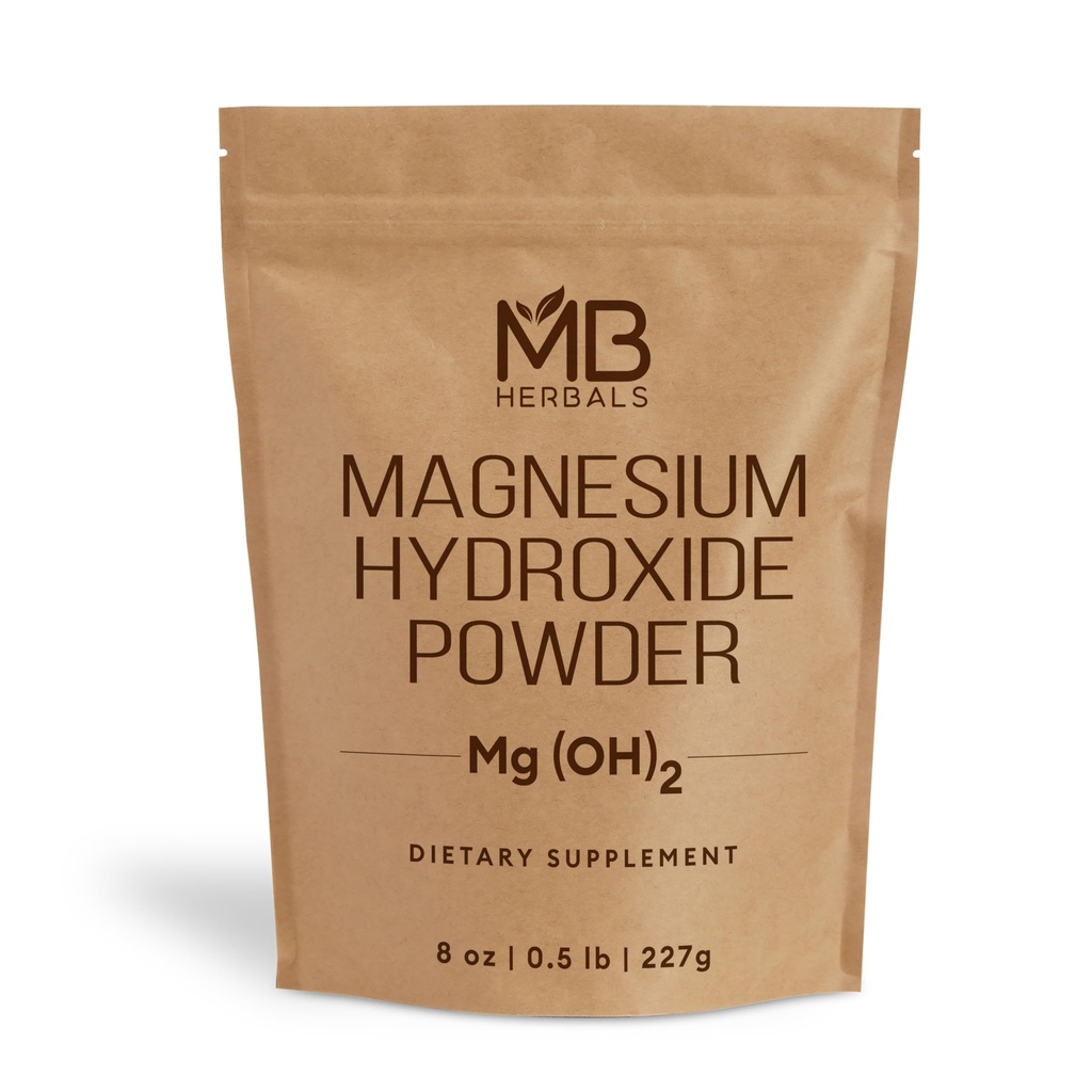 MB Herbals Magnesium Hydroxide Powder, 227g