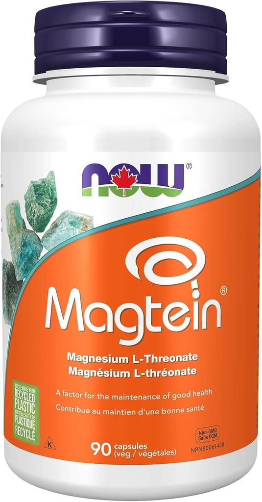 Now Magtein™ Magnesium L-Threonate 90vcap
