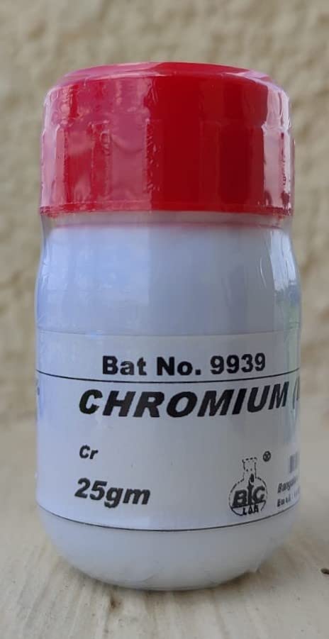 CHROMIUM (METAL) POWDER - 25gm CAS No. 7440-47-3