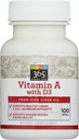365 door Whole Foods Market, Vitamine A met D3, 100 ct