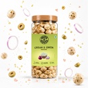 Nuts & Roots Cream & Onion Roasted Makhana | Roasted in Olive Oil | Plant Protein | Zero Trans Fat & Cholesterol | Healthy Snack |70g Each