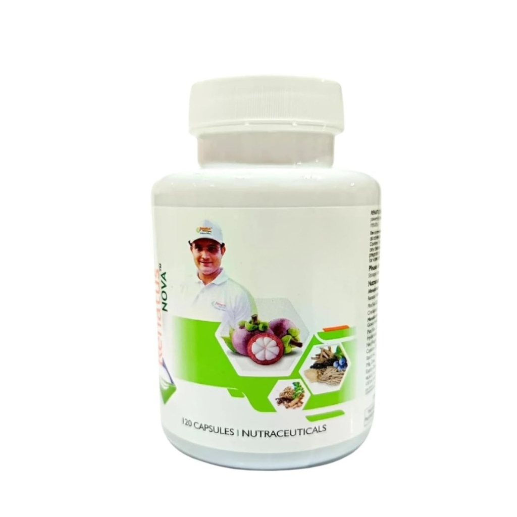 Nutrition Nova Original Herbal Nutrition Supplement | 120 Vegetarian Capsules | Ayurvedic Blend of 12 Natural Herbs | Daily Vitality & General Wellness | Pack of 1