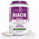 HealthyHey Nutrition Niacin Vitamin B3 120 Veg. Capsules