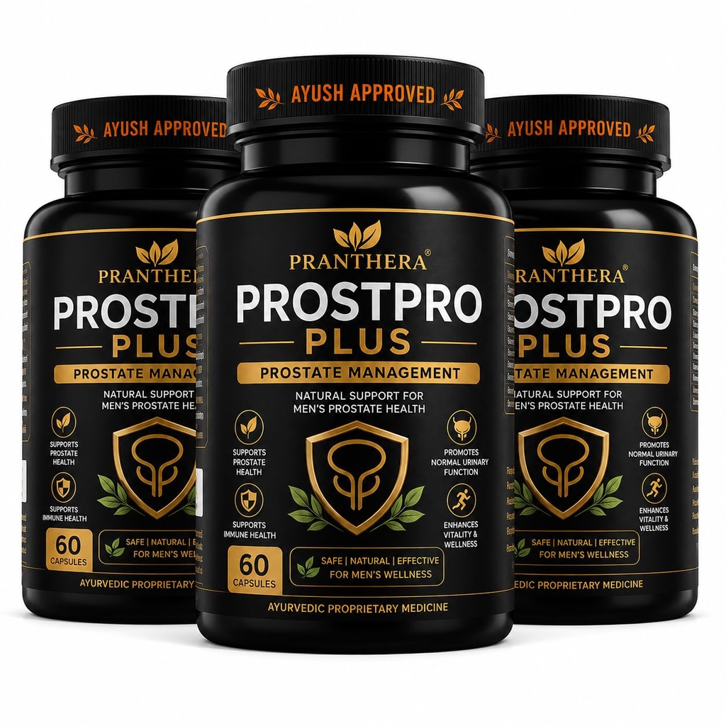 Prostpro Plus | Herbal Wellness Supplement for Men’s Prostate & Urinary Health 180 Capsules