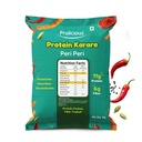 Prolicious Healthy Protein Karare, 11g Protein & 6g Fibre, Vegan Snacks, No Maida, No Palm Oil, 50g - Peri Peri (Pack of 10)