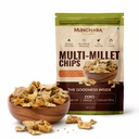 Munchora Multi-Millet Chips – Roasted Healthy Millet Snack | No Maida, Zero Trans Fat | 45g × 4 Packs