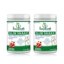 DR SATYAMRUT NUTRITION Slim Shake Formula-1 With Weight Loss & Fitness Support For Meal Replacement | Low Calorie | | No Added Sugar | High Protein | Body Detoxify - Delicious STAWBERRY I (2 X 500) PACK of 2