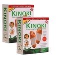 Herbal Detox Foot Patch for Deep Sleep, Relaxation & Foot Care | Bamboo Vinegar Foot Pads with Gentle Natural Ingredients & Acupoint Micro-Massage Technology | Kinoki Foot Patches (20 Pieces / 10 Pairs, Pack of 2)