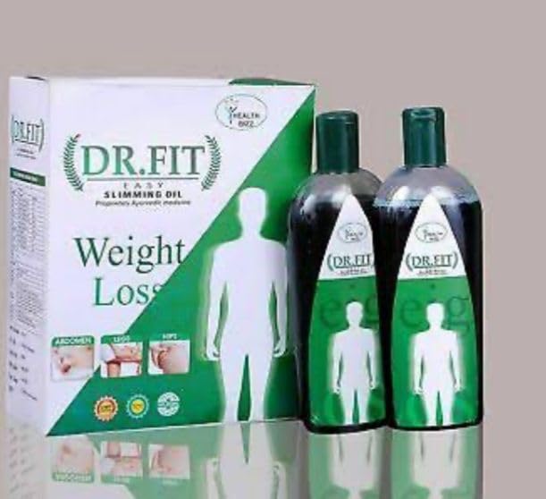 Instant Slimming Oil for Weight Loss, Fat Burner Ayurvedic Massage Oil 400ml