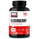 FORCE FACTOR Elderberry Capsules, Immunity Supplement and Antioxidants Supplement for Men and Women, Daily Immunity Boost, Vegan, No Gelatine, Non-GMO, 100 Plantaardige Capsules