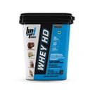 BPI Sports Whey HD Protein Powder 4KG (4 x 1KG Multi Flavour Pack) | 25g Protein, 5.5g BCAA, 4.3g Glutamine | Muscle Recovery & Lean Muscle | Chocolate Delight, Vanilla IceCream, Classic Cold Coffee, American Ice Cream