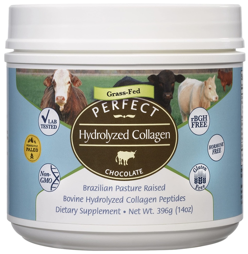 Perfecte Supplementen - Perfect Gehydrolyseerde Collageen Chocolade 