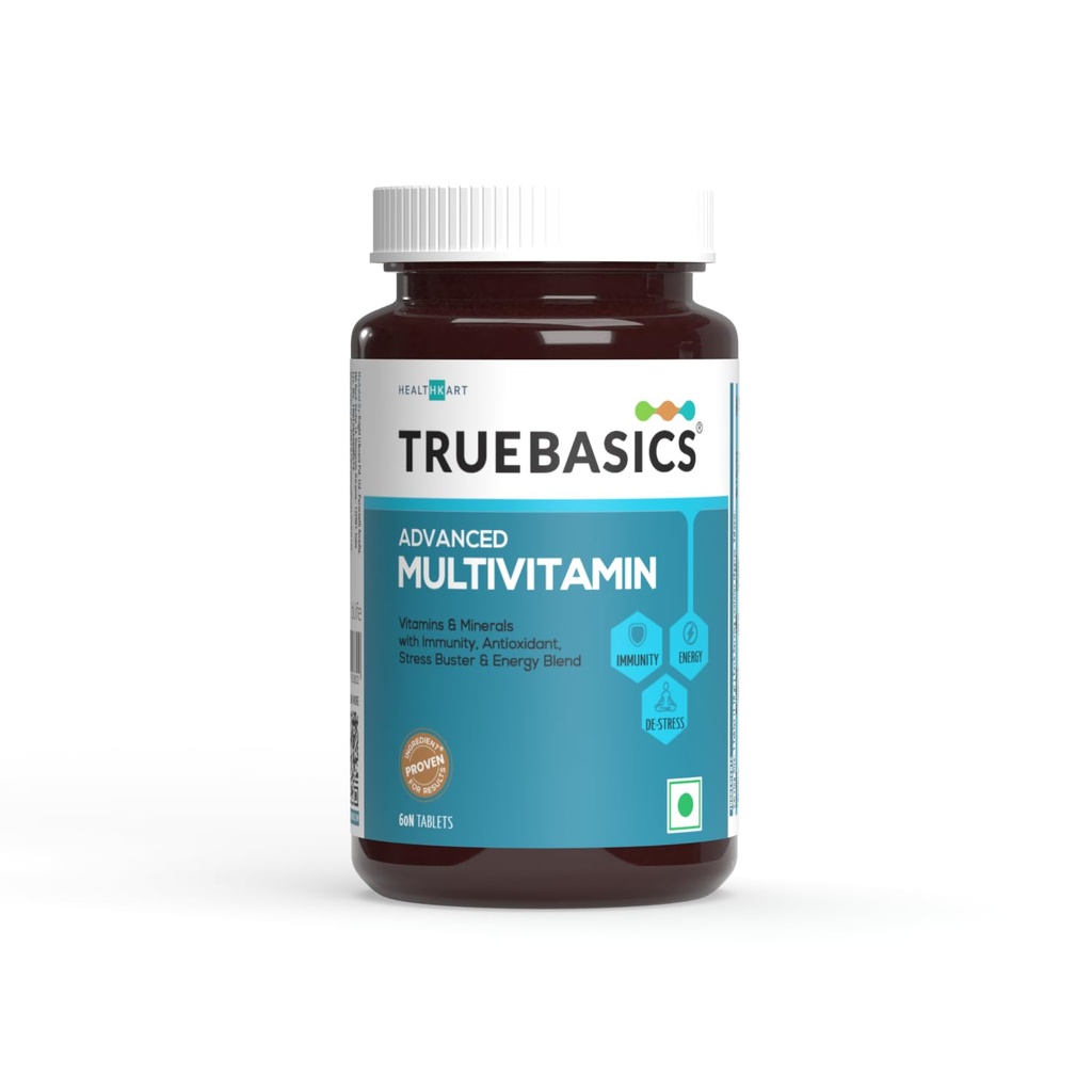 TrueBasics Advanced Multivitamin, 60 Tablets
