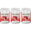 Cardio Complete - Supplément en poudre de soutien de santé cardiaque - 3-en-1 Booster à oxyde nitrique avec 5 000 L-Arginine, 1 000 mg L-Citrulline et Berry Hawthorn