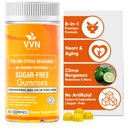 2900mg Citrus Bergamot Blend 25:1 Extract Gummies (Italië Gesourced & Manufactured in USA) for Immuun System Support & Healthy Aging with Guggul, Pine Bark & More 