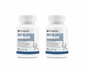 Trexgenics DHT BLOCKER PRO formula with standardized herbs Hair Fall, Prostate Health Support VEGAN & NON-GMO (60 Veg. Capsules) (Pack of 2)