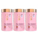 Nutriburst True Radiance Gummies for Collagen Improvement | Raspberry Collagen Gummies with Orange Peel | Acerola Cherry & Sea Buckthorn, No Added Sugar | Enhance Elasticity & Healthy Skin| (60 Gummy)