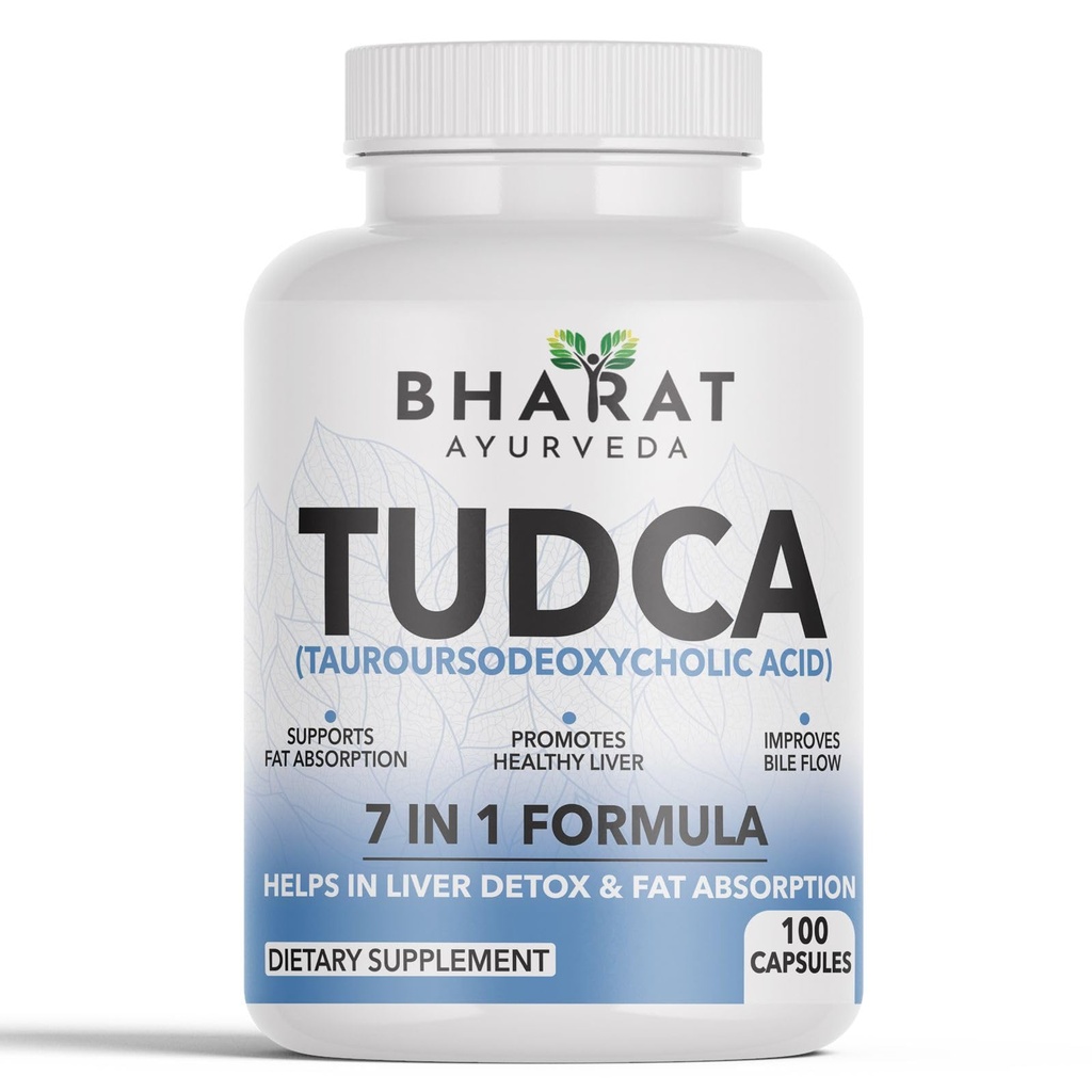 Tudca - Liver Supplement with Milk Thistle | Bile Salt | (100 Capsules)