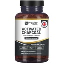 Geactiveerde Charcoal Capsules - 200 Hoge sterkte Vegan Capsules- 2000mg per Serving I Made in The UK by Prowise Healthcare