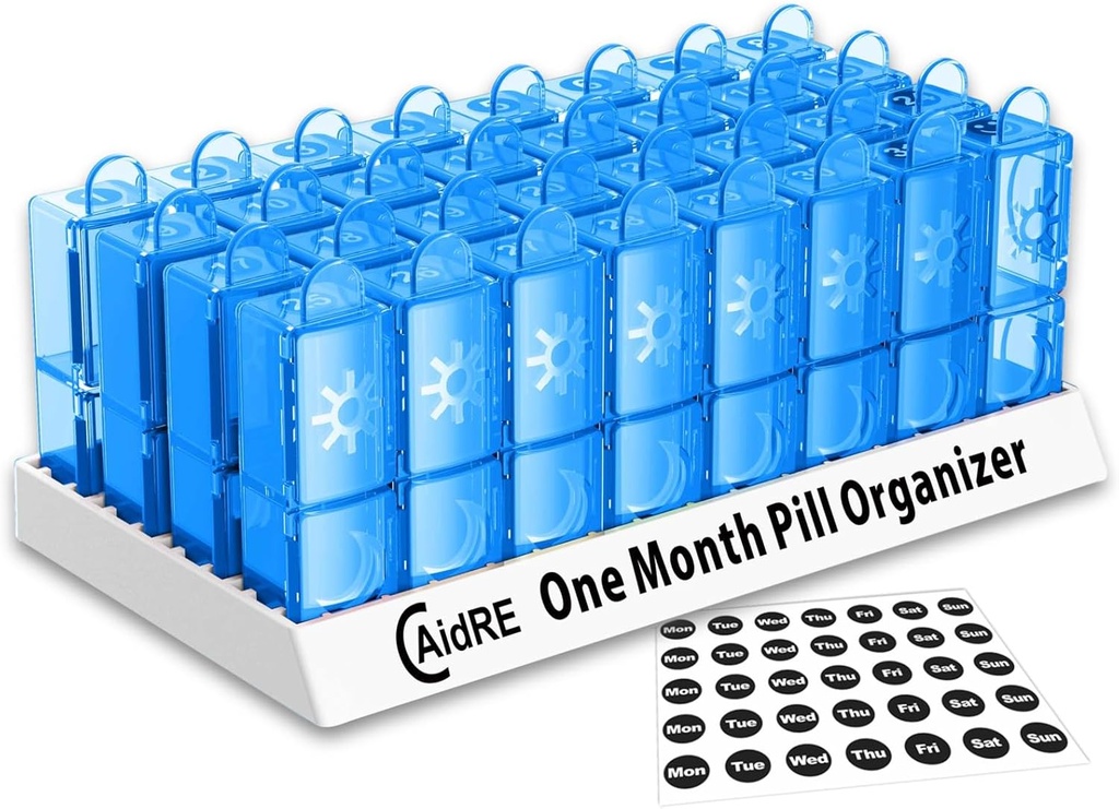 31 Dag Pillen Organisator AM/PM 