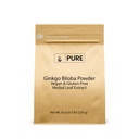 Pure Original Ingrédients Ginkgo Biloba Poudre (8 oz) Toujours Pure, Pas de remplissage ou additifs, Verifié en laboratoire