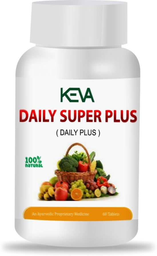 Keva Daily Super Plus Tablets for Nutritional & Daily Protein (Pack Of 1 (60 Tablets))