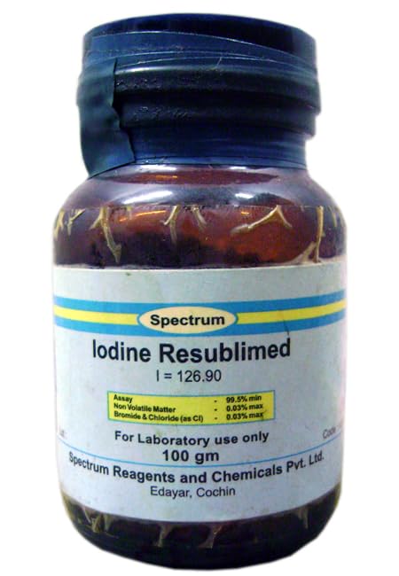 SPECTRUM IODINE RESUBLIMED 100GMS