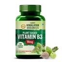 Vlado's Himalayan Organics Plant-Based Vitamin B3 14Mg Supplement - 120 Veg Capsules | Supports Healthy Skin and Heart | Good For Men and Women