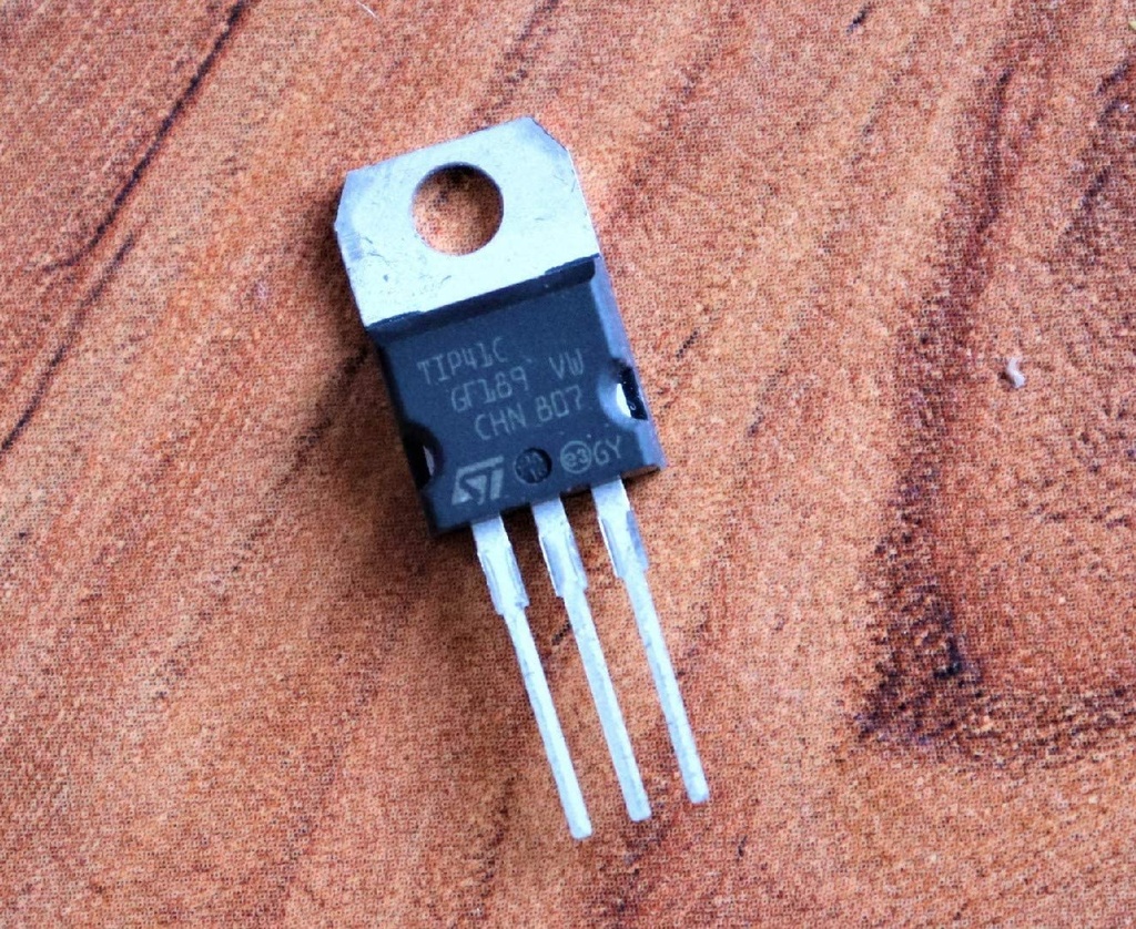 Electronic Spices TIP41C Isola do NPN Power Transistor Electronic Component (Pack Of 10) (TIP41C Isolado)