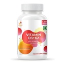 Umanac Plus Vitamin D3 + K2 (MK-7) 120 Tablets | Supports Bone Strength, Calcium Absorption, Joint Health & Immunity | Daily Health Supplement