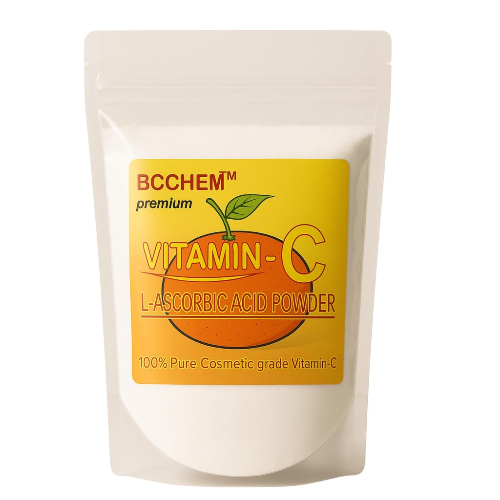 Food grade Ascorbic acid powder-200 gm|Vitamin-C powder for cosmetics,food|