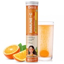 DOCTORFIT Natural Vitamin C - Amla Extract + Zinc for Immunity | Helps to Boost Collagen for Healthy Skin, Hair & Nails | Orange Flavour - 15 Effervescent Tablets (15 Count (Pack of 1))