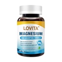 Lovita Triple Magnesium Complex 500mg, hoge absorptie- en potentieformule, Glycinate, Citrate & Oxide, Ondersteuning Slaap, Ontspanning, Hart, Zenuwen & Bone Health, 180 Vegan Capsules