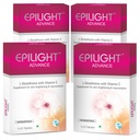 Advance L-Glutathione Tablets with Vitamin C 600mg | Antioxidant Support & Skin Hydration Supplement for Men & Women (40 Tablets)