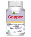 Sambhav Herbal Chelated Copper Gluconate 1700 mcg – Supports Connective Tissue & Joint Health, 60 Capsules | Herbal Mineral Supplement (new)