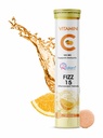 Vitamin C + Zinc, Fizz 15 Effervescent Tablets, Orange Flavour | 500mg (Pack of 1) | Supports Acne Free Skin for Women & Men | Rich in Antioxidants | Boosts Energy & Immunity