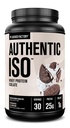 Jacked Factory Authentic ISO Whey Protein Isolate Powder - Low Carb, Non-GMO Muscle Building Protein w/No Fillers, Post Workout Recovery - 30 Servings, Cookies & Cream