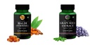 Haldi-oil-vegetarian-capsules, Grape-seed-extract-60-vegetarian-capsules Combo | Convenient Nutrition & Wellness Routine | Multi-Product Pack