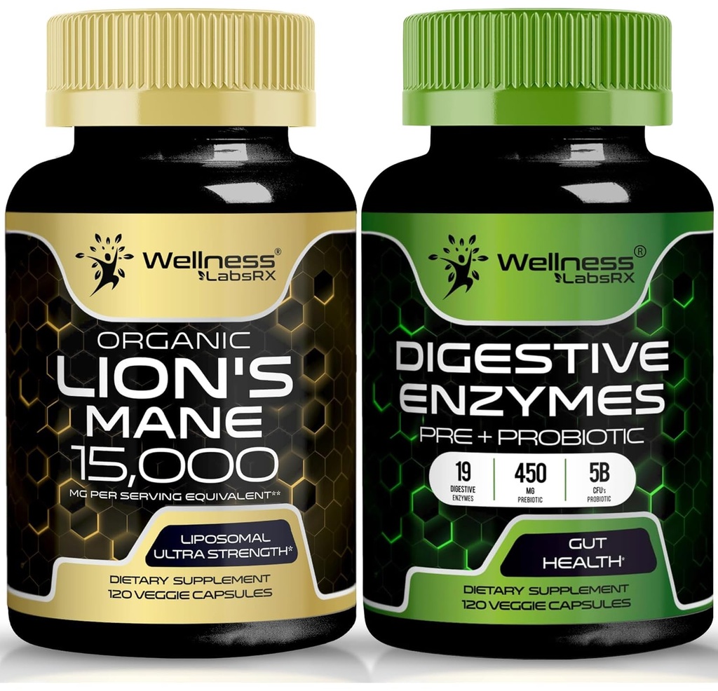 WELNESS LABSRX Lions Mane Capsules 