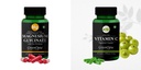 Magnesium Glycinate Zinc Vitamin C Wellness Daily Vitality |60 CAPSULES