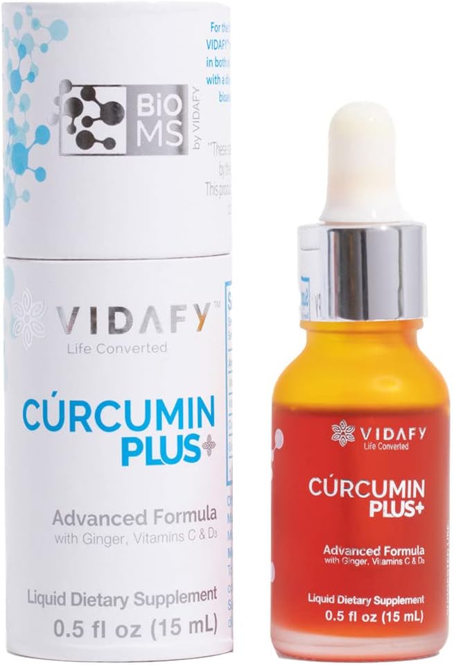 Kurkuma Curcumin Plus - 15 ml Liquid Drops Curcumin Supplementen