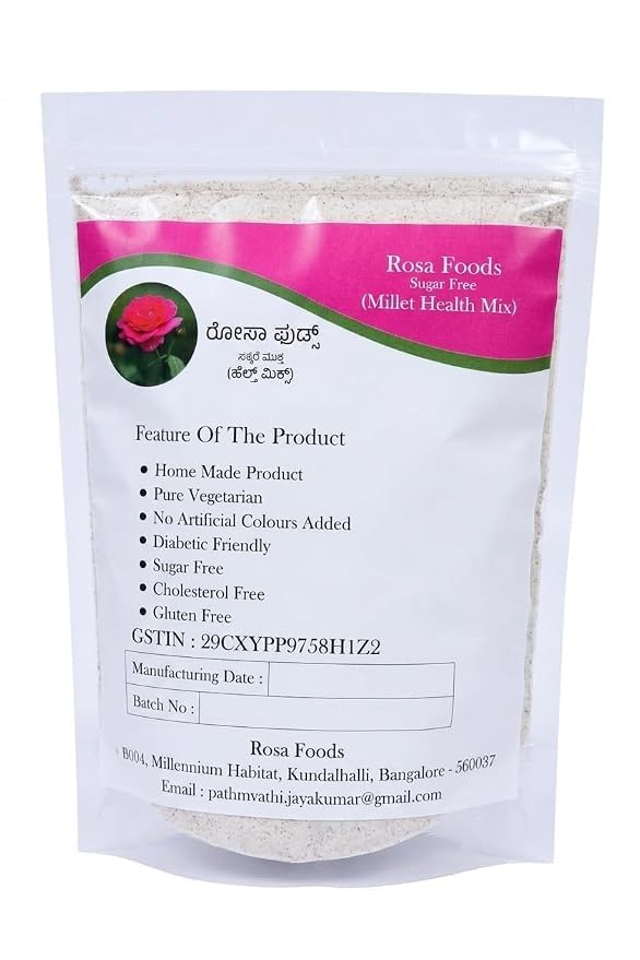 Daily Wellness Millet Mix | Sugar Free Multigrain Drink Powder | Healthy Nutrition Supplement